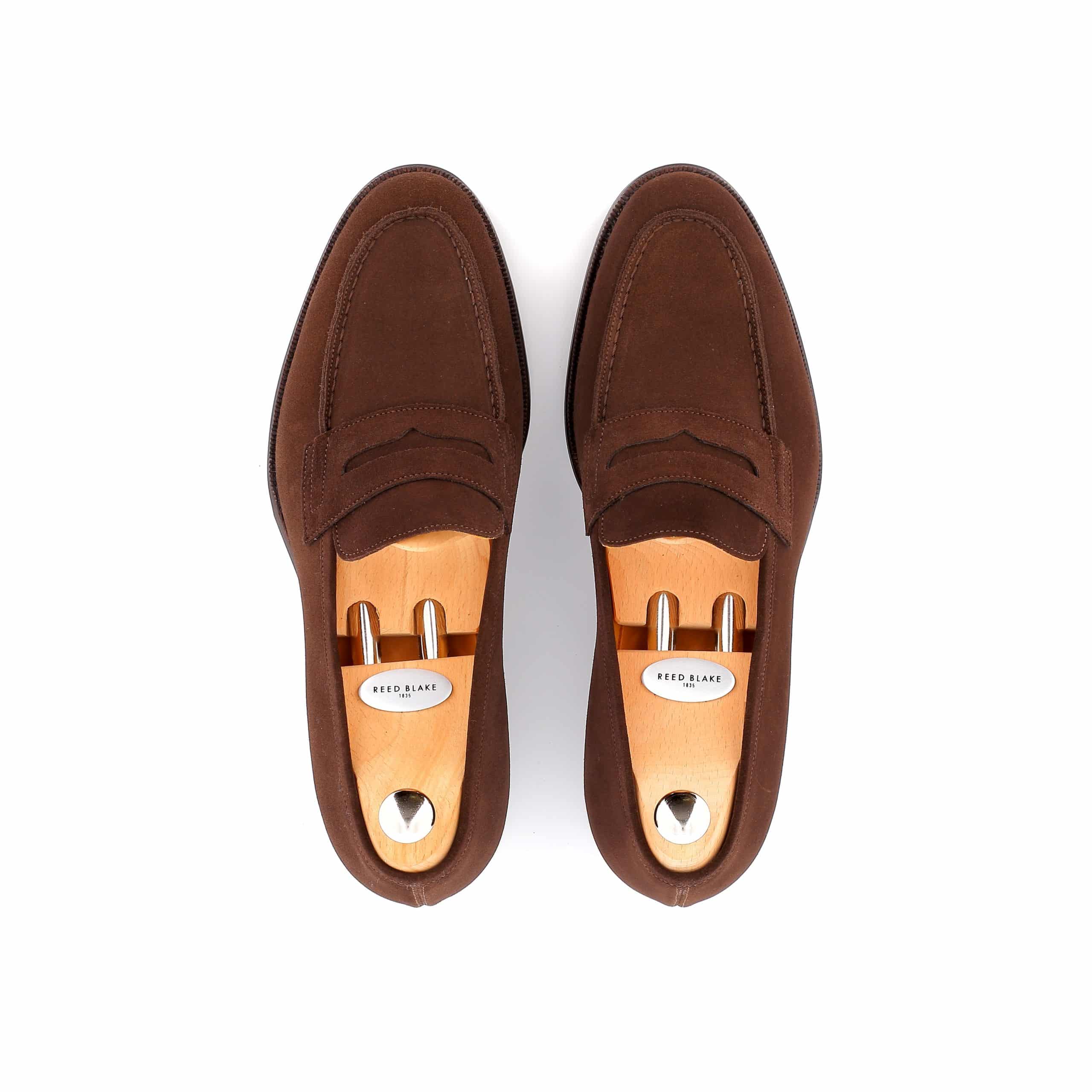 Mocassins George daim marron