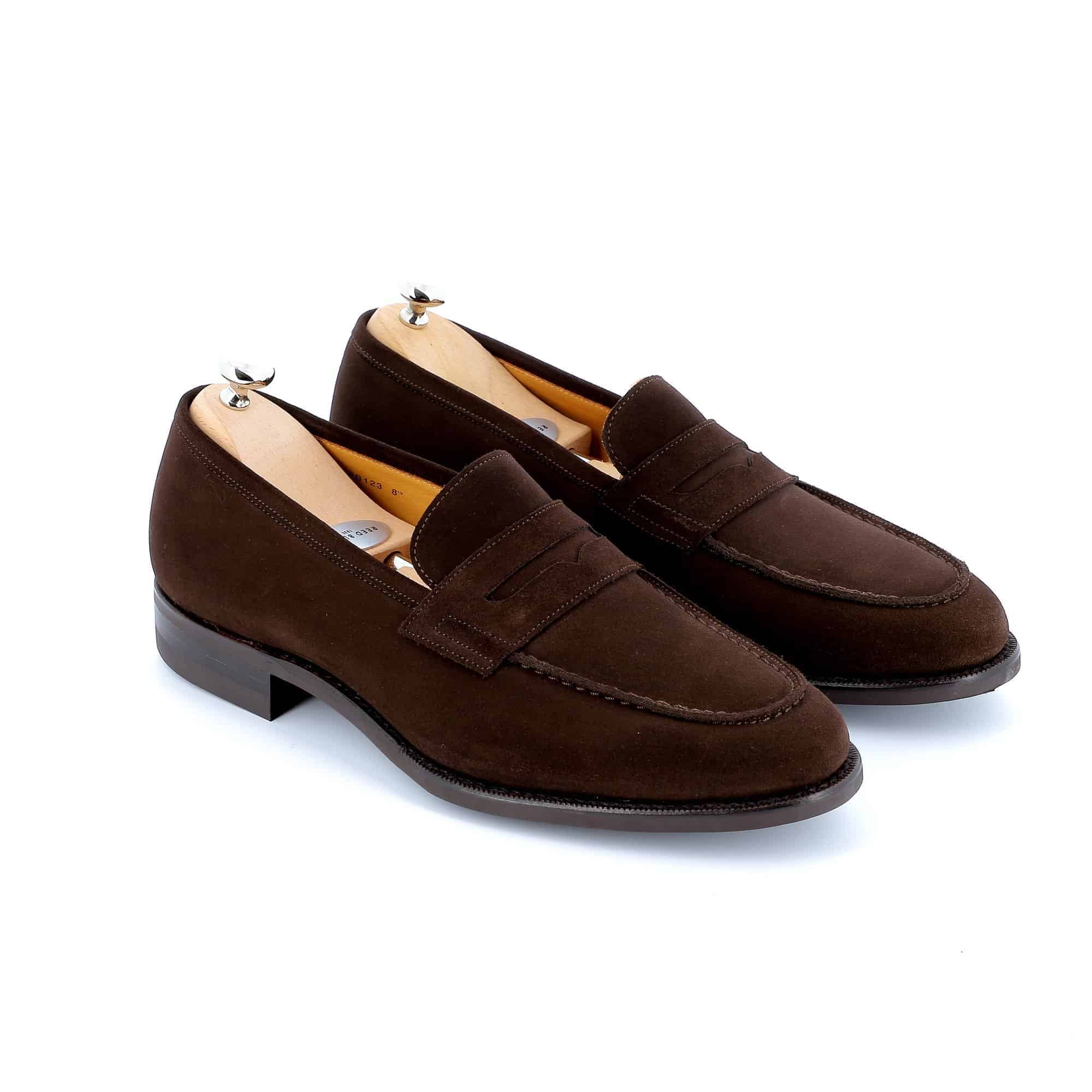 Mocassins George daim marron