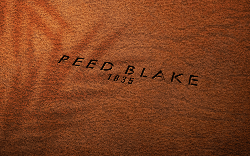 Texte Reed Blake 1835 sur cuir marron