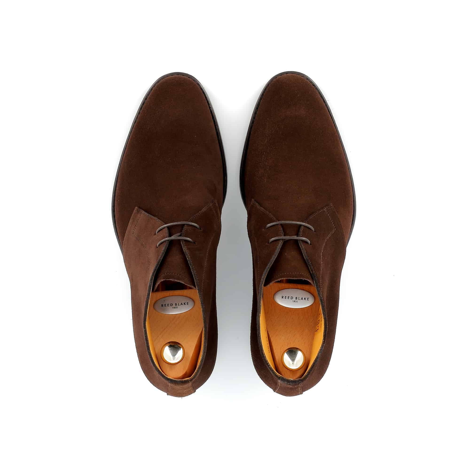 Chukka boots Richard daim marron semelles Dainite