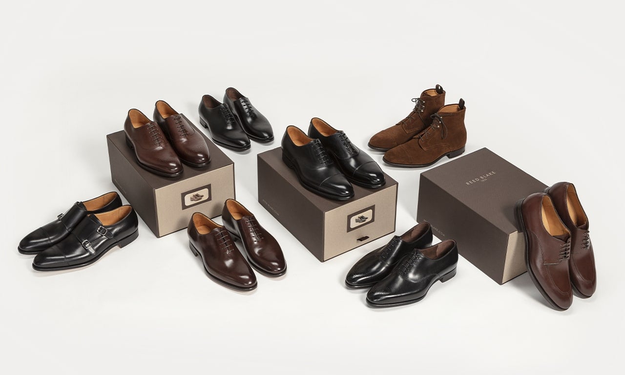 Collection de chaussures habillées pour homme
